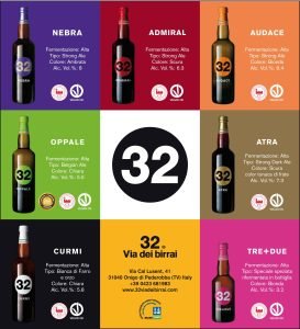 Malto, luppolo e fantasia. La birra artigianale secondo 32 via dei birrai