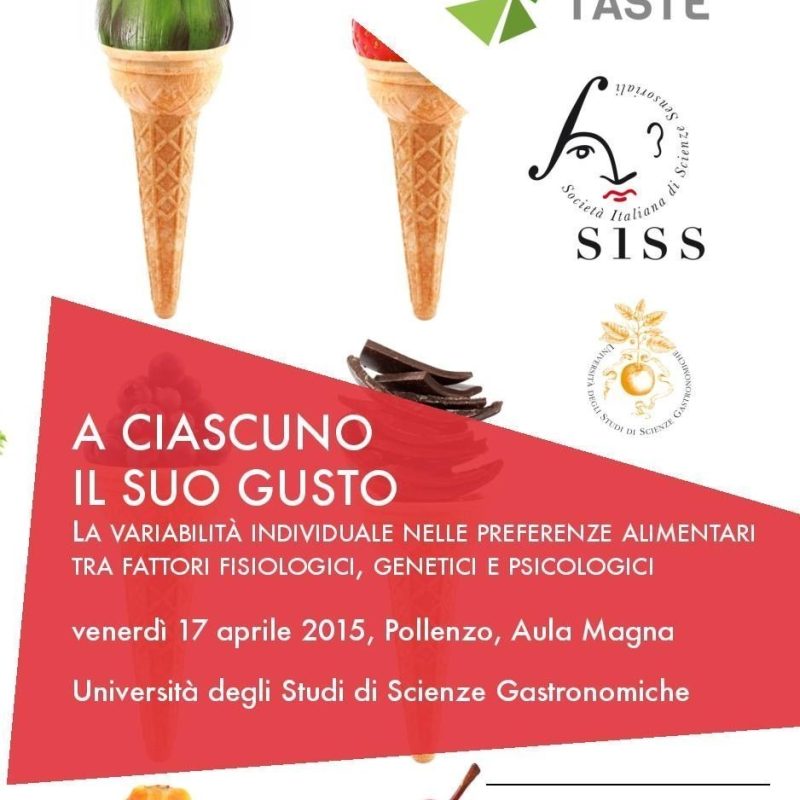A ciascuno il suo gusto - La variabilità individuale nelle preferenze alimentari